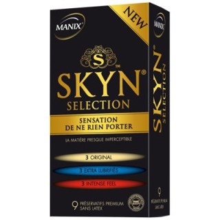 Manix Skyn Selection 9 préservatifs