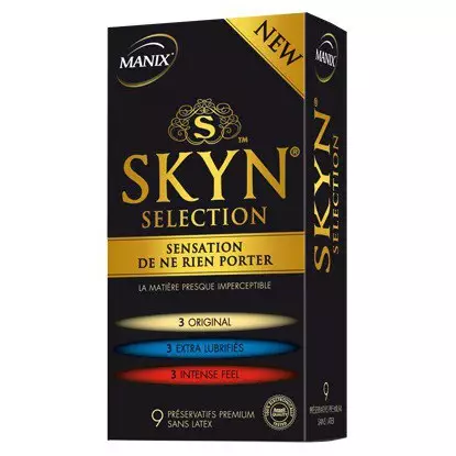 Manix Skyn Selection 9 préservatifs