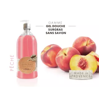 Les Petits Bains de Provence Savon Peche 1L