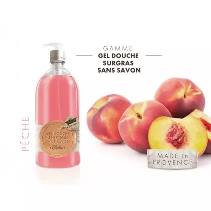 Les Petits Bains de Provence Savon Peche 1L