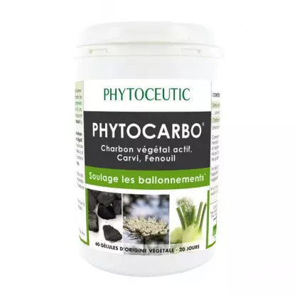 Phytoceutic Phytocarbo 60 comprimés