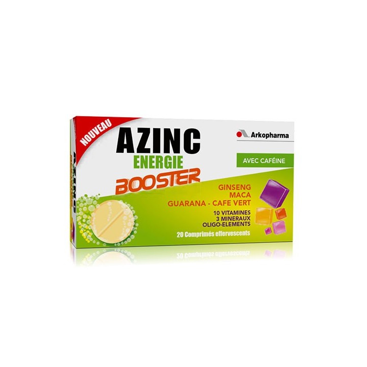 Azinc Energie Booster 20 comprimés