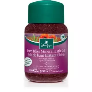 Kneipp Sels de Bain Coquelicot Chanvre 500 g