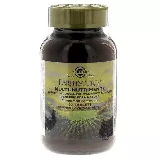 Solgar Earth Source Multinutriments 90 gélules