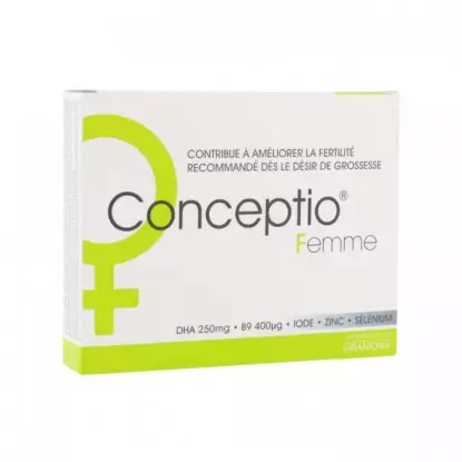 Granions Conceptio Femme 30 Gélules + 30 Caspules