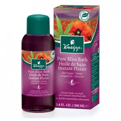 Kneipp Huile de Bain Coquelicot Chanvre 100ml