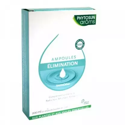AromaDétox Elimination 20 ampoules de 10 ml 