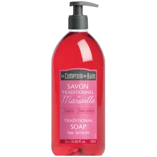 Le comptoir du bain Savon Coquelicot 1L