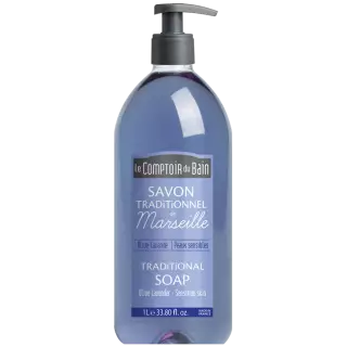 Le comptoir du bain Savon Olive Lavande 1L