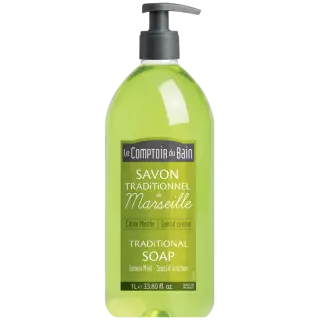 Le comptoir du bain Savon Citron Menthe 1L