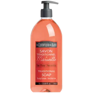 Le comptoir du bain Savon Fleur d'oranger 1L