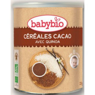 BABYBIO Céréales chocolat 220g