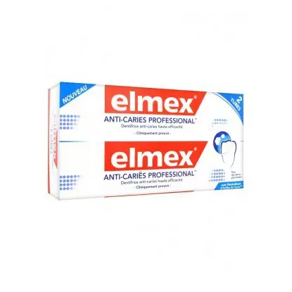 Elmex Dentifrice anti caries x 2
