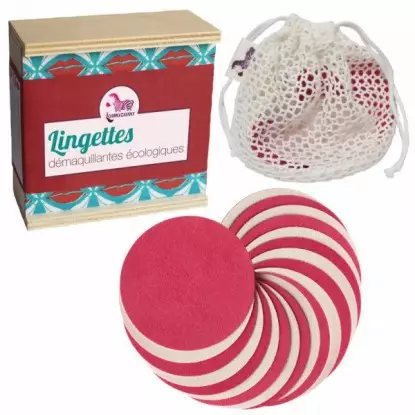 Lamazuna 10 lingettes démaquillantes lavables
