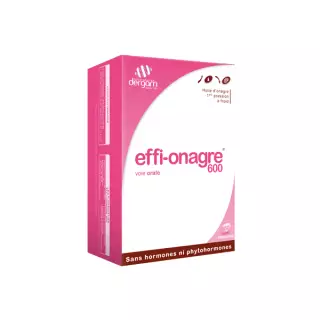 Dergam Effi - Onagre 600 - 180 capsules