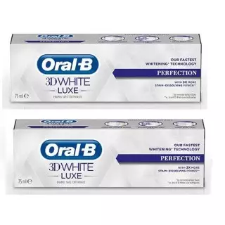 Oral B 3D White Luxe Perfection 75ml Lot 2