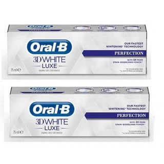 Oral B 3D White Luxe Perfection 75ml Lot 2