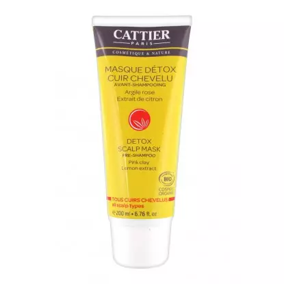 Cattier Masque Detox cuir chevelu 200ml