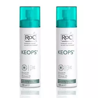 Keops Spray Déodorant Fraîcheur  2 x 100ml
