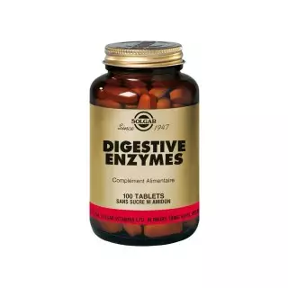 Solgar Digestive Enzymes 100 Comprimés