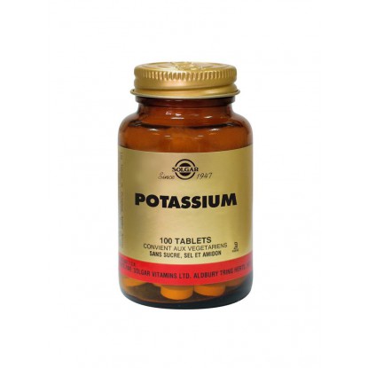 Solgar Potassium 100 Comprimés