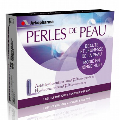 Arko Perles de Peau acide hyaluronique Q10 30 Gélules 