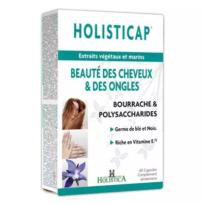 Holistica Holisticap beauté cheveux 60 capsules