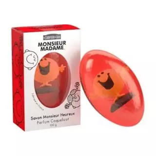 Le Comptoir du Bain Savon Monsieur et Madame Coquelicot100 g