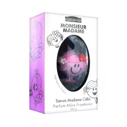 Le Comptoir du Bain Savon Monsieur et Madame Framboise100 g