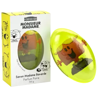 Le Comptoir du Bain Savon Monsieur et Madame Poire 100 g