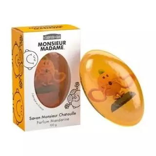 Le Comptoir du Bain Savon Monsieur et Madame Mandarine 100 g