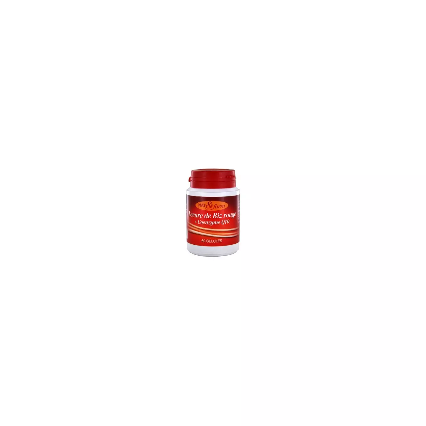Capsules Levure De Riz Rouge + Coenzyme Q10 - Pour Circulation Sanguine Et Santé Cardiaque, Végétarien, Neuf