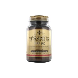 Solgar Vitamine K2 MK7 50 Gélules Végétales