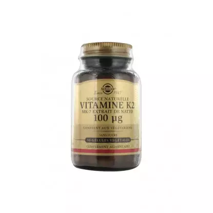 Solgar Vitamine K2 MK7 50 Gélules Végétales