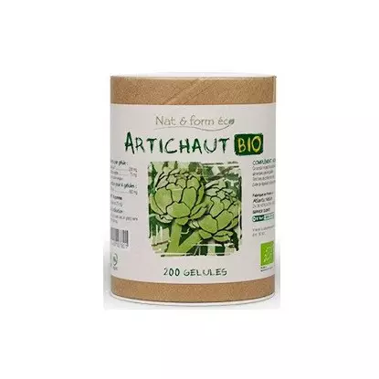 Nat&Form Artichaut Bio 200 gélules