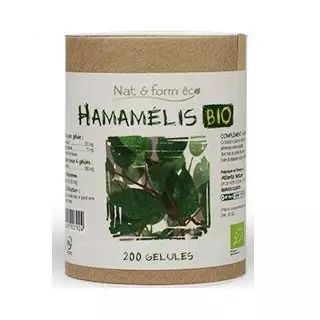 Nat&Form Hamamelis Bio 200 gélules