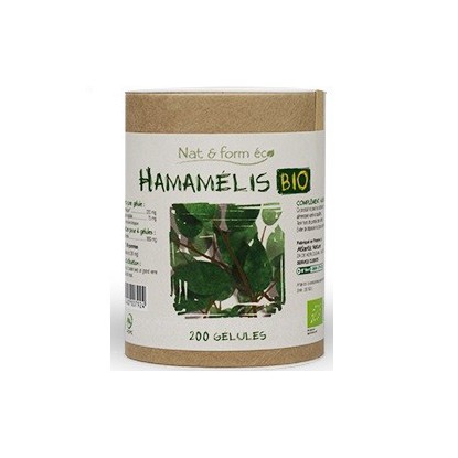 Nat&Form Hamamelis Bio 200 gélules