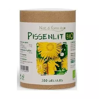 Nat&Form Pissenlit Bio 200 gélules