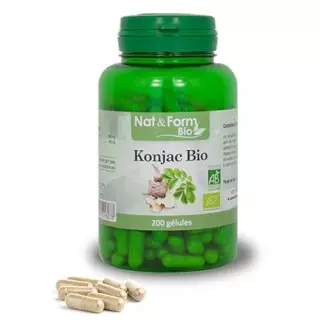 Nat&Form Konjac Bio 200 gélules