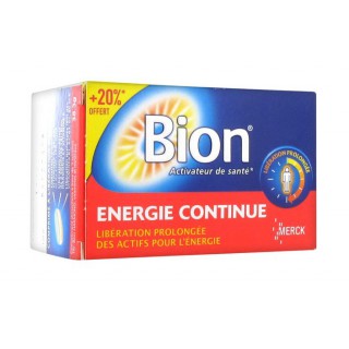 Bion Énergie Continue 30 + 7 Comprimés Offerts