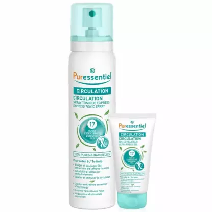 Puressentiel Spray circulation 100ml + Gel frais 10ml