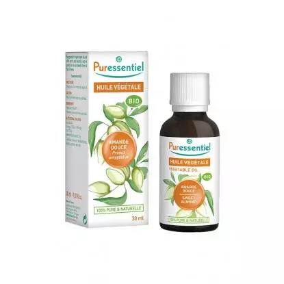 Puressentiel Huile Végétale Bio Amande Douce 30 ml