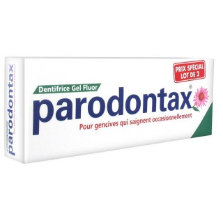 Parodontax Toothpaste Gel Fluor  2 x 75 ml
