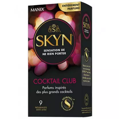 Manix Skin Cocktail club 9 preservatifs 