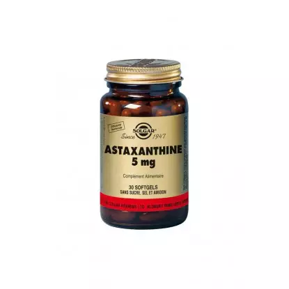 Solgar Astaxanthine 5 mg 30 Gélules