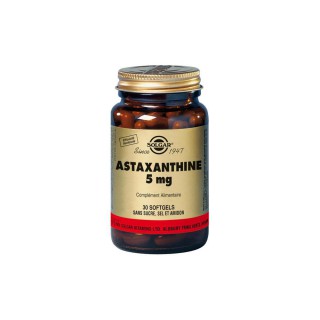Solgar Astaxanthine 5 mg 30 Gélules