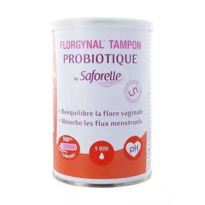 Saforelle Florgynal Tampon Applicateur Compact 9 Mini
