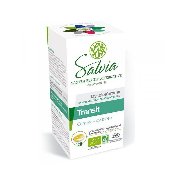 Salvia Nutrition Dysbios'Aroma 120 Gélules