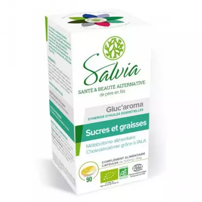 Salvia Nutrition Gluc'Aroma 90 Gélules